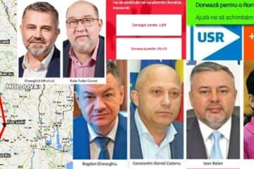 Suceava, mahalaua hoților PNL și proștilor retard USR